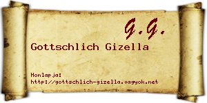 Gottschlich Gizella névjegykártya